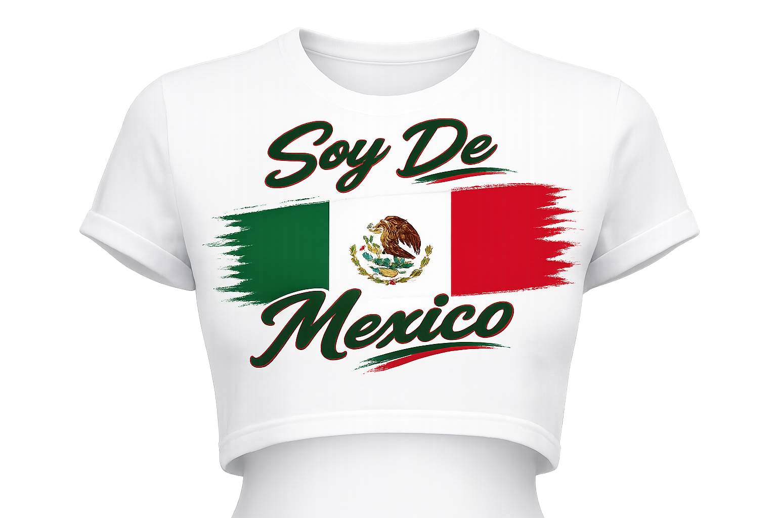 Soy De Mexico Women Crop Top