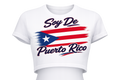 Soy De Puerto Rico Women Crop Top
