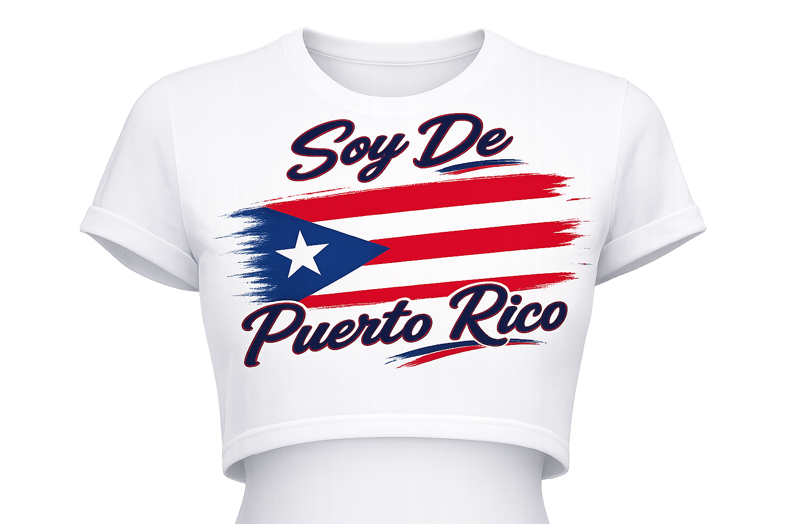 Soy De Puerto Rico Women Crop Top