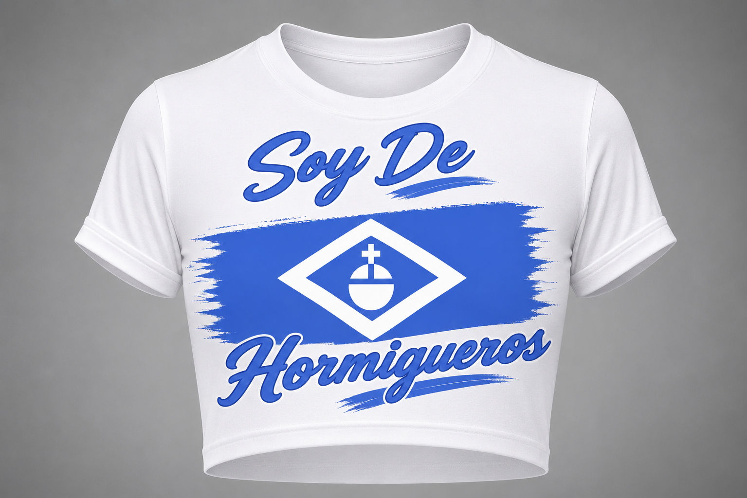 Soy De Hormigueros Women Crop Top