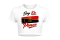 Soy De Ponce Women's Crop Top