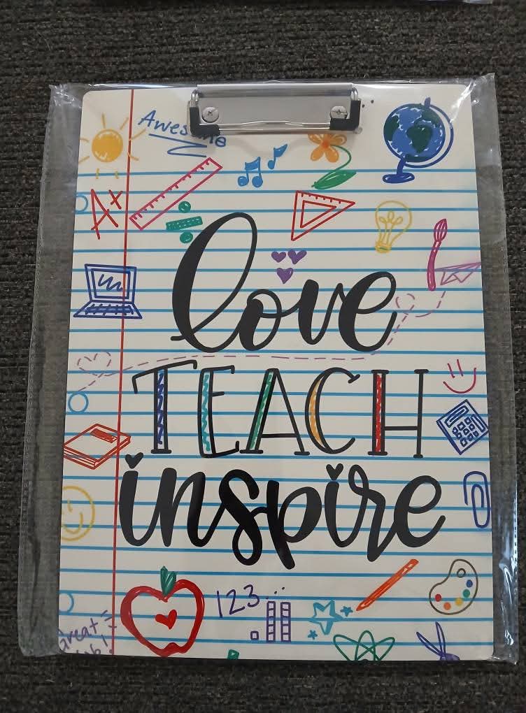 Custom Teacher Clipboard