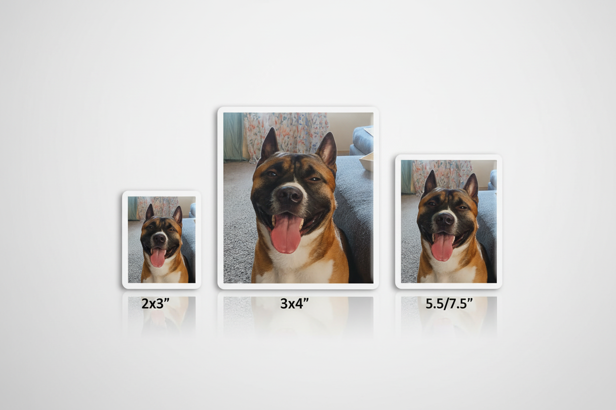 Custom Refrigerator Magnets in 3 sizes