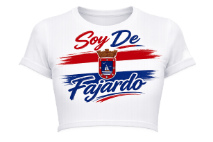 Soy De Fajardo Women Crop Top